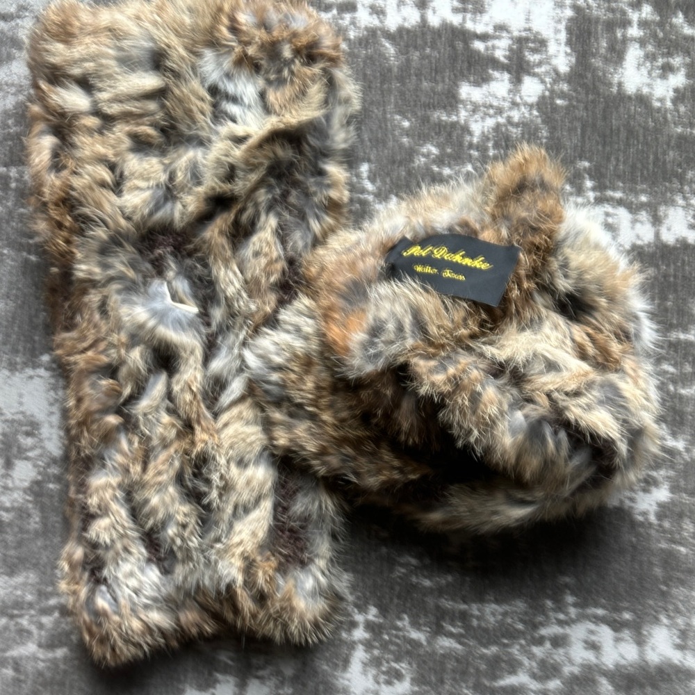 Faux Fur Scarf and Hat Set